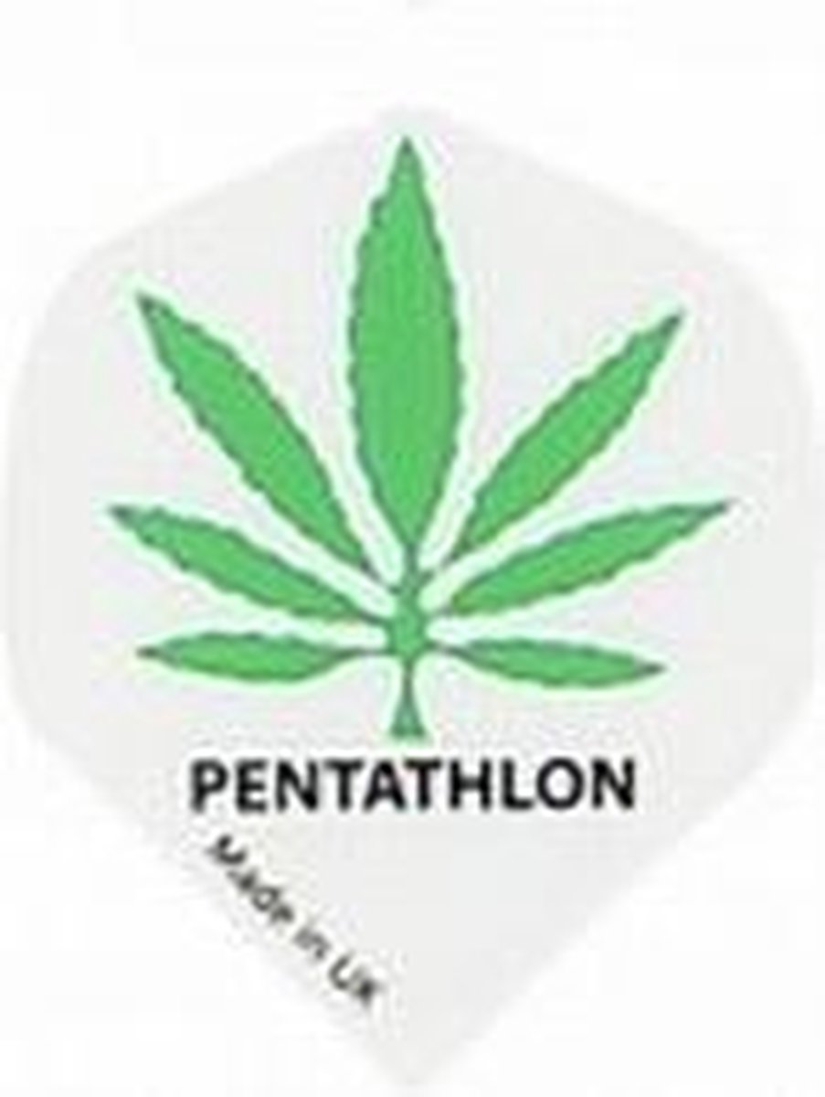 Pentathlon Poly White Green Leaf Set Ã 3 stuks