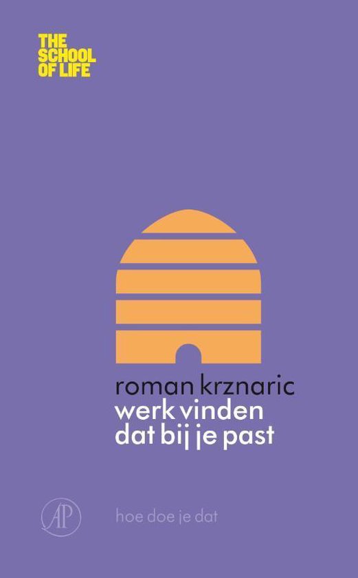 Cover van het boek 'Werk vinden dat bij je past' van Roman Krznaric