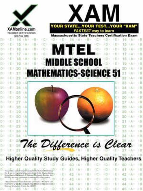 MTEL Middle School Mathematics/Science 51