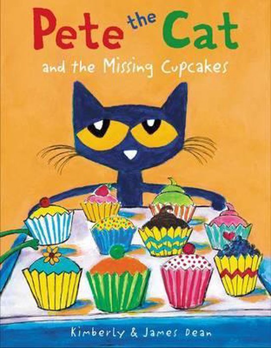 Pete the Cat and the Missing Cupcakes - cover