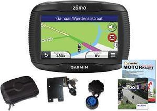 Morse code kennisgeving Transparant Garmin Zumo 390LM Elite - motornavigatie | bol.com