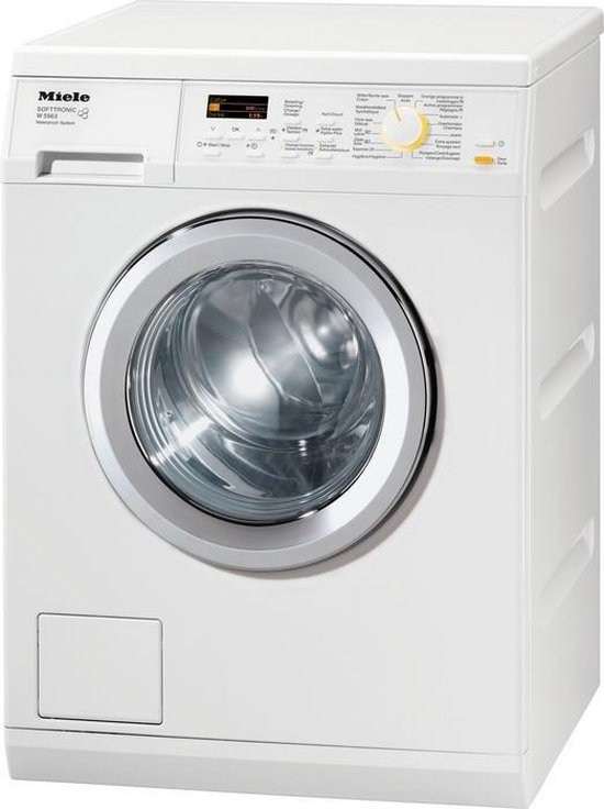 Miele W 5963 wasmachine Voorbelading 8 kg 1600 RPM Wit | bol.com