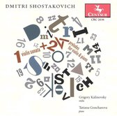 Dmitri Shostakovich: 1 Violin Sonata + 24 Preludes for Violin & Piano