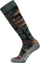 Barts Skisock Camo Unisex Skisokken - Camo Green - Maat 35-38