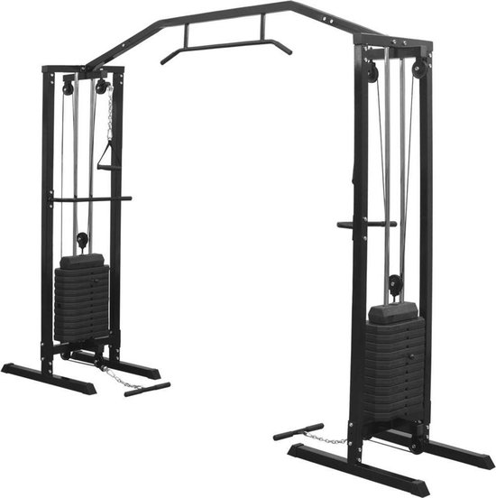 apparaat Cable Cross over Machine - Compleet Fitness toestel -... | bol.com