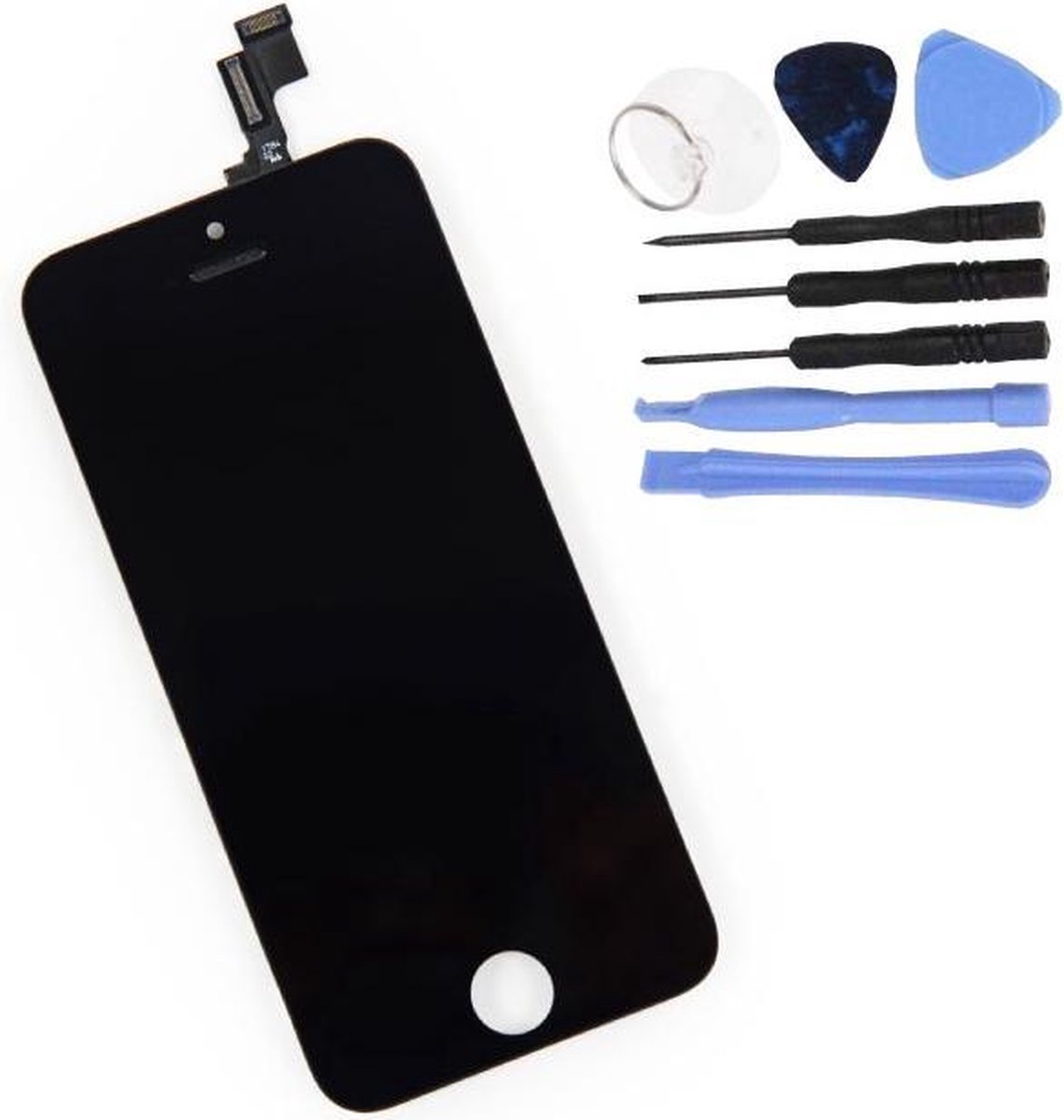 Nieuw - Voor Apple iPhone 5S - AAA+ LCD scherm Zwart & Tools