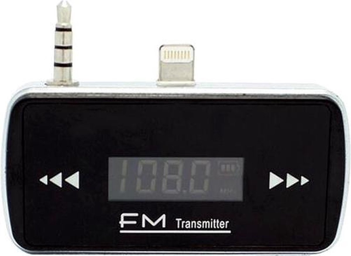 Overredend Duplicaat slijm Lightning Handsfree FM Transmitter Voor Apple iPhone 5/5s/5c - 3.5mm Aux &  USB - Auto... | bol.com