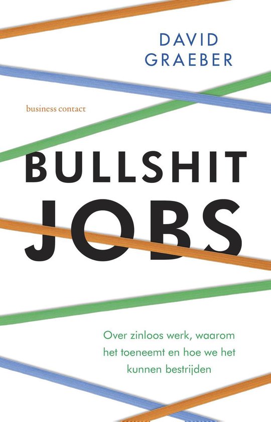 Boek cover Bullshit jobs van David Graeber (Paperback)