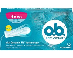 o.b. Tampons Procomfort Mini - 32 stuks