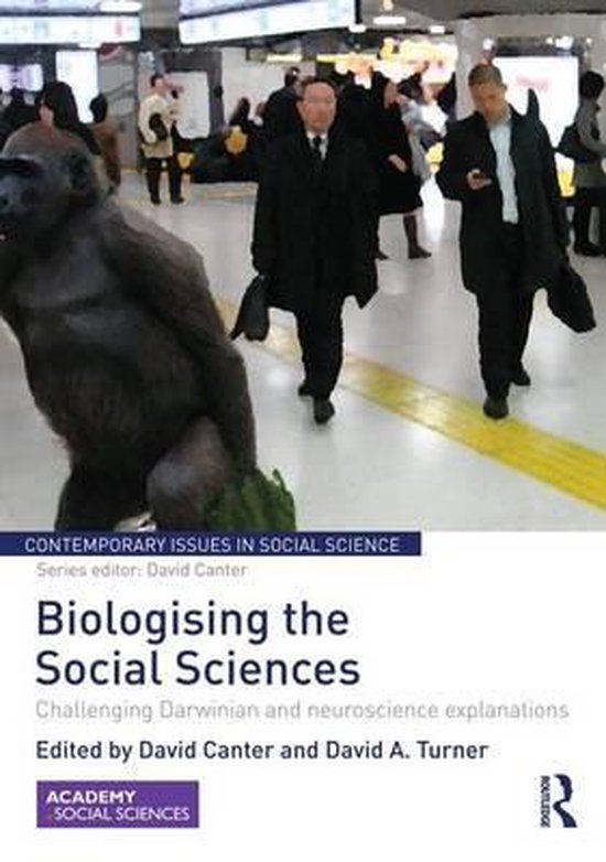 Boek cover Biologising the Social Sciences van  (Paperback)