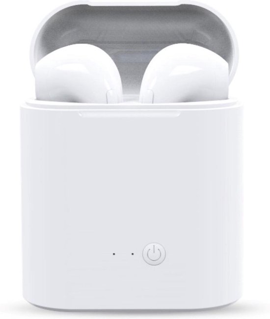 USB C draadloze oplaadcase compatibel met Air Pod 4 (2024), lederen