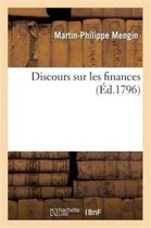 Histoire- Discours Sur Les Finances