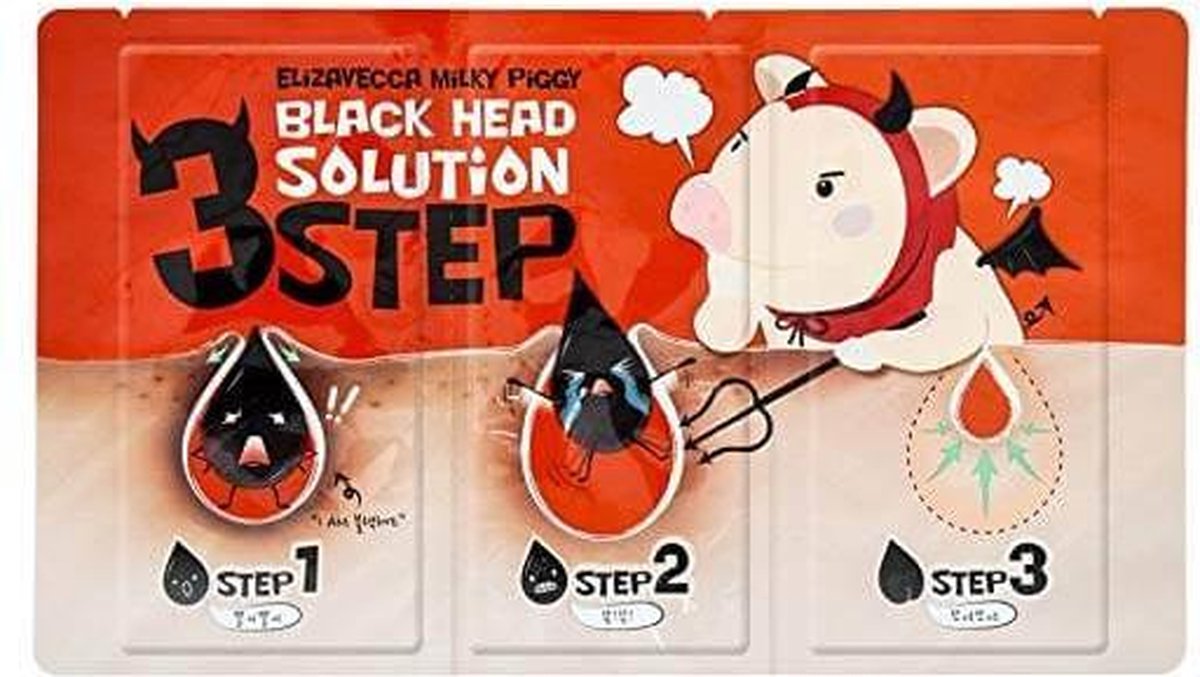 Elizavecca Black Head Solution 3 Step