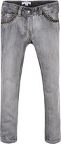 3pommes Meisjes Broek Jogg Jeans Grijs - Maat 128