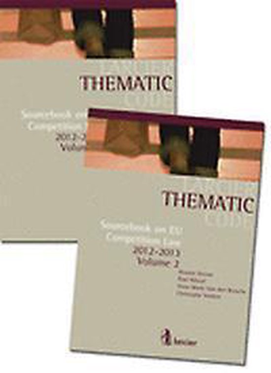 Sourcebook on EU Competition Law 2012-2013 - cover