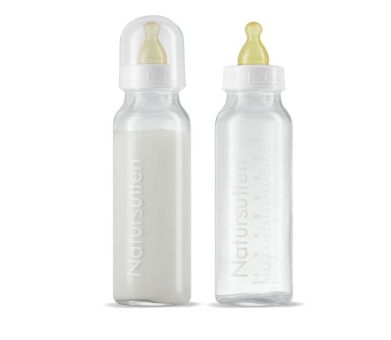 Natursutten - rubberen flesspenen - fast flow - 6+ maanden - 2 stuks — afbeelding 2