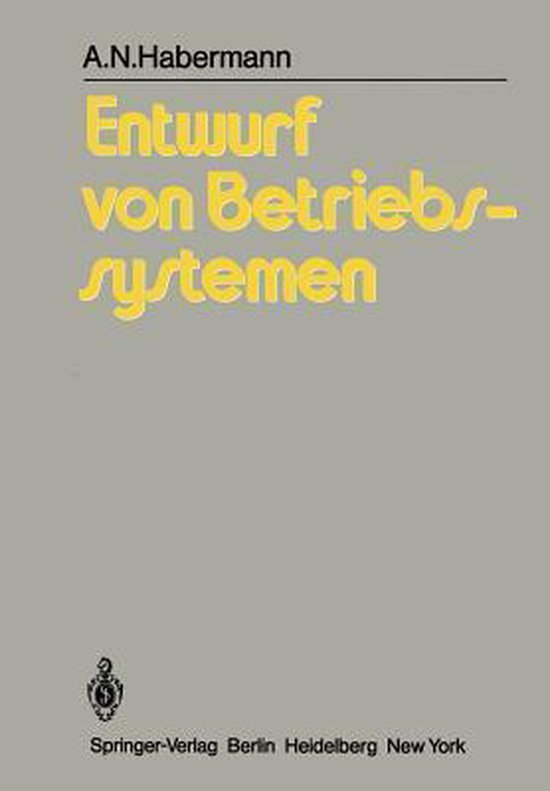 Entwurf von Betriebssystemen - cover