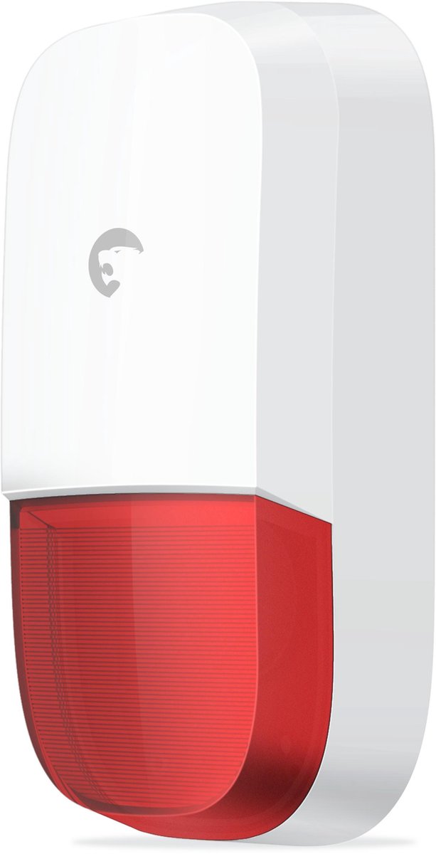 etiger ES-S7A OUTDOOR sirene 100dB met stroboscoop voor alle eTIGER draadloze alarmsystemen.