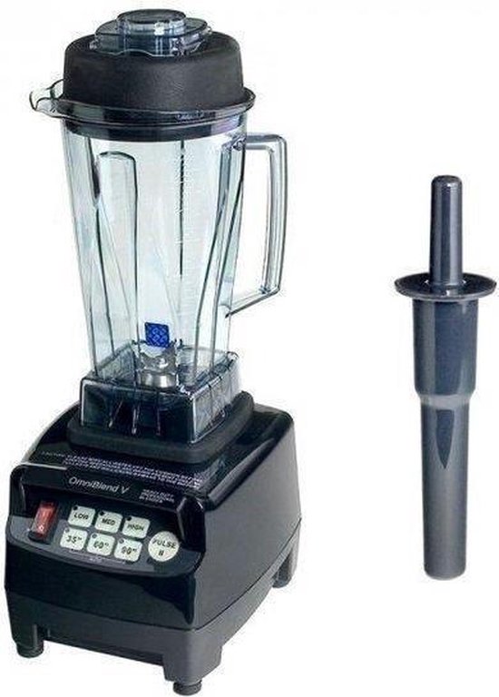 Omniblend Blender TM-800 - Zwart - 2 liter