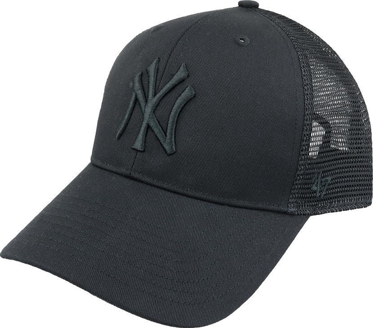 Brand '47 - MLB - Baseball Cap - Honkbalpet - Branson - New York Yankees - Verstelbaar - Volwassen - Zwart