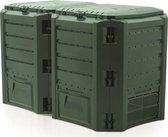 Componist 800 L ProSperplast Compogreen Plastic Module in groene kleur