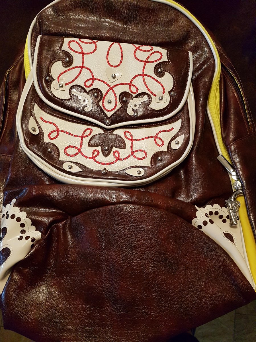 Newme country bruin rugtas/ schooltas