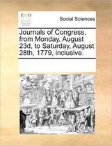 Journals of Congress, from Monday, August 23d, to Saturday, August 28th, 1779, Inclusive.