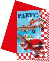 Cartes d'invitation et Enveloppes Planes 6 pièces - Articles de fête