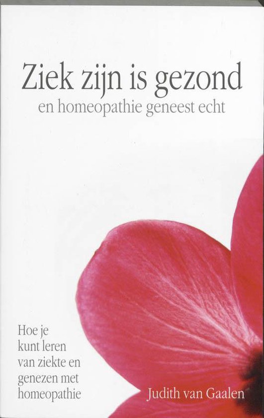 Cover van het boek 'Ziek zijn is gezond' van Judith van Gaalen