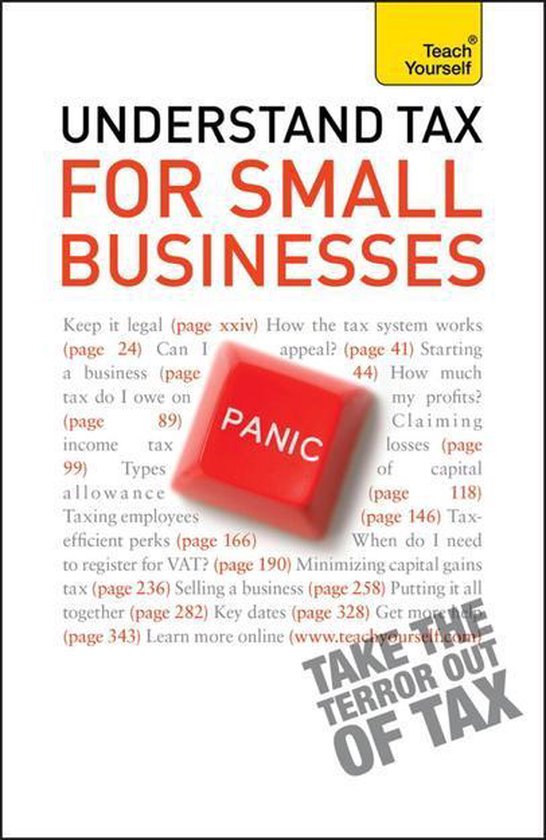 Understand Tax for Small Businesses: Teach Yourself - cover