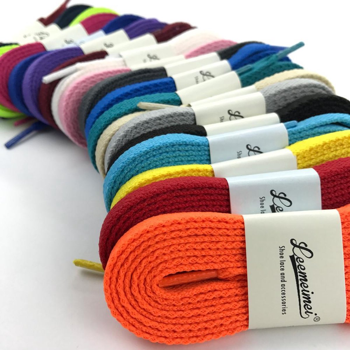 2 Paar mooie Schoenveters - 100 cm - Neon Groen - Veter - Lace - Strikken - Kleur
