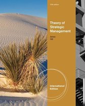 Theory of Strategic Management, International Edition