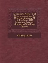 LIVL Ndische Agrar- Und Bauernverordnung