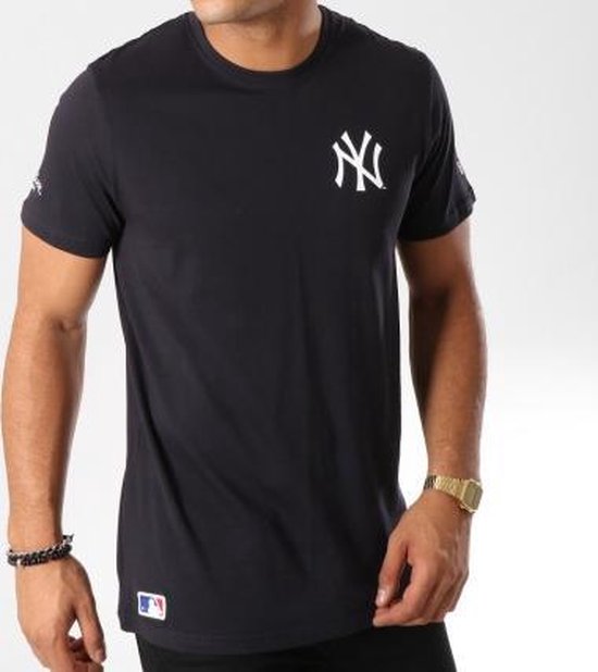 New Era MLB Team Apparel Emblem Tee New York Yankees Shirt Heren - Navy -  Maat M | bol.com