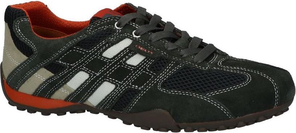 GEOX Heren Veterschoenen Grijs