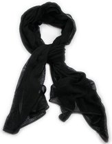 101 INC - Net scarf (kleur: Zwart / maat: NVT)