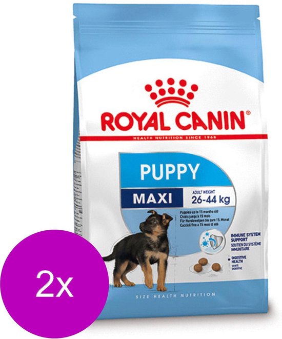 Royal Canin Maxi Puppy - Hondenvoer - 2 x 4 kg bol.com