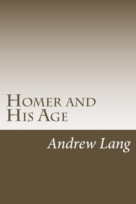 Homer And His Age - cover