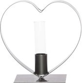 Cosy&Trendy Kaarshouder - Hart - Zilver