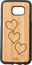 Bamboe telefoonhoesje Hearts - Craft Case - Samsung S8