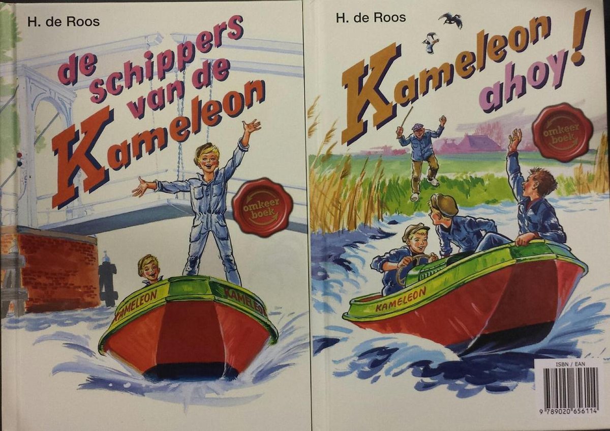 bol.com | De schippers van de kameleon / Kameleon ahoy! Omkeerboek., H