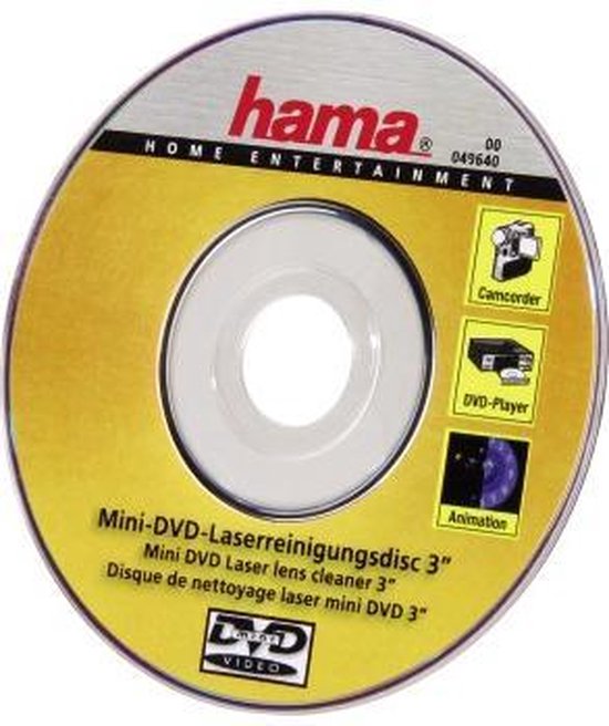Mini Dvd Laser Disc Cleaner Blister