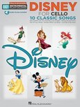 Disney - 10 Classic Songs: Cello Easy Instrumental Play-Along Book with Online Audio Tracks