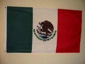 Mexicaanse vlag van Mexico 90 x 150 cm