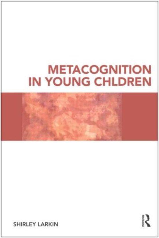 Metacognition In Young Children - cover