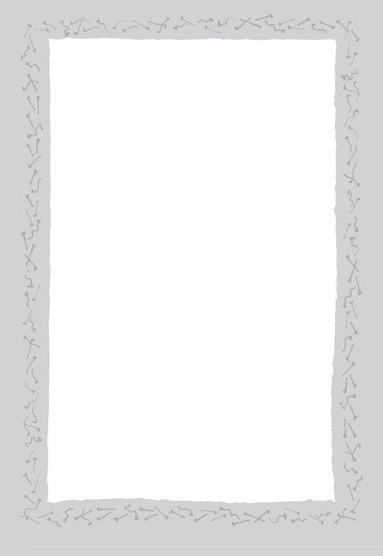 Een lege pagina met een decoratieve rand.
