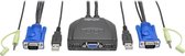 Tripp-Lite B032-VUA2 2-Port USB/VGA Cable KVM Switch with Audio, Cables and USB Peripheral Sharing TrippLite