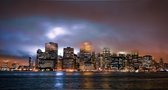 Foto op Canvas, Manhattan Skyline (150x80cm)