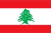 Vlag Libanon  90 x 150 cm