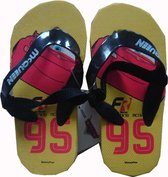 Gele slippers van Disney Cars maat 24